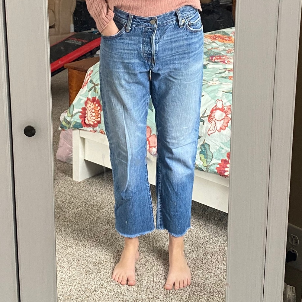 Levi’s straight leg jeans